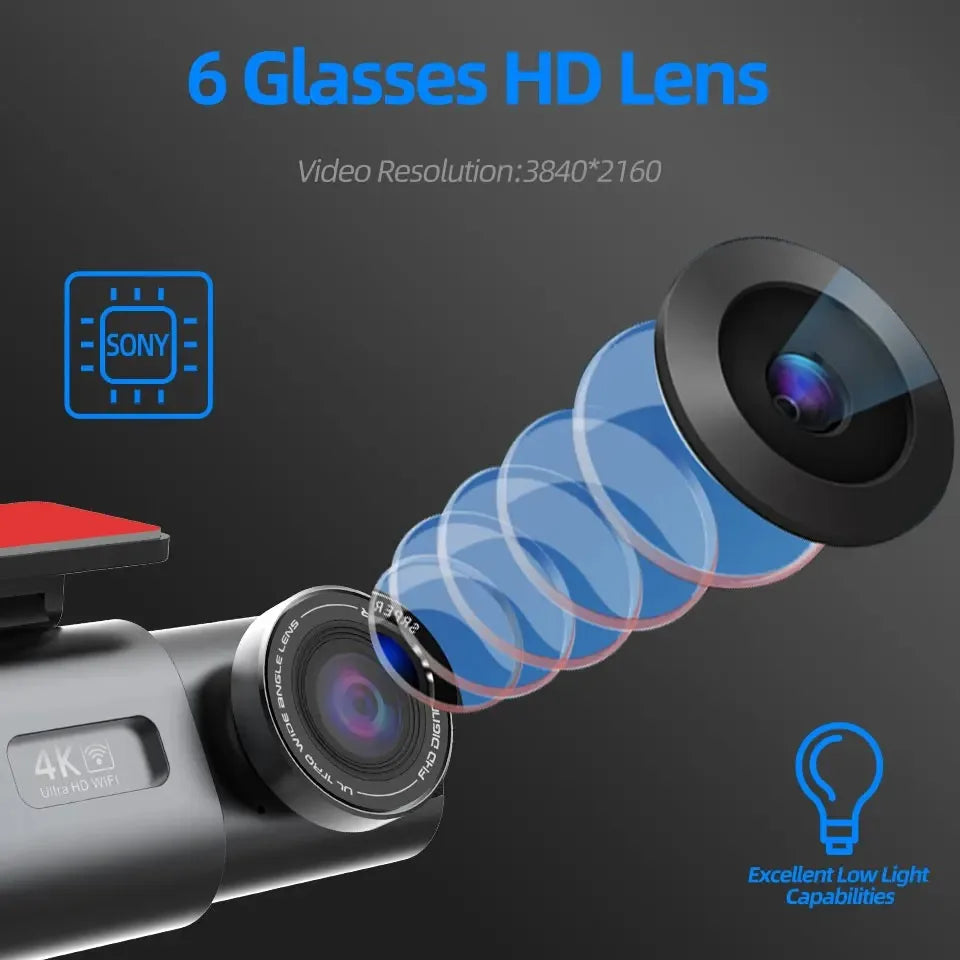 4K Crystal Clear Dash Camera