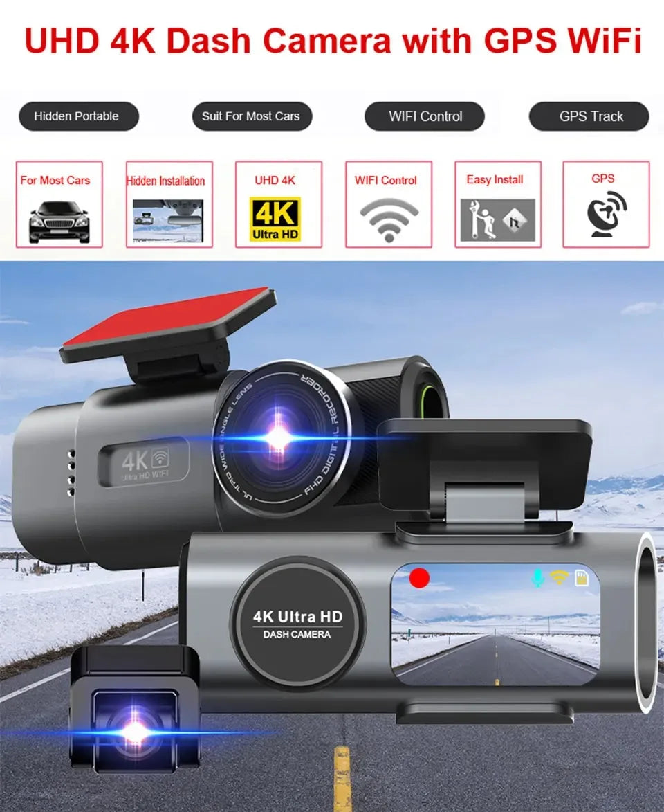 4K Crystal Clear Dash Camera