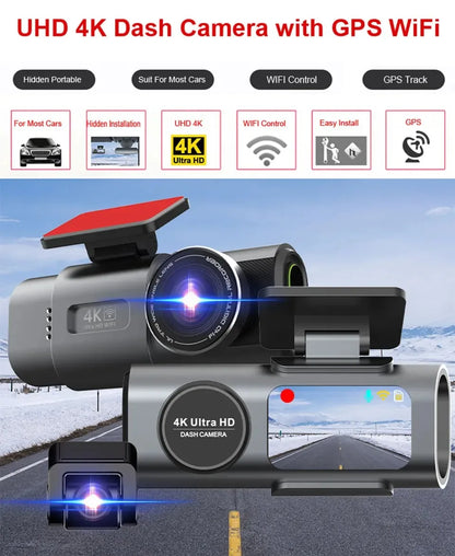 4K Crystal Clear Dash Camera