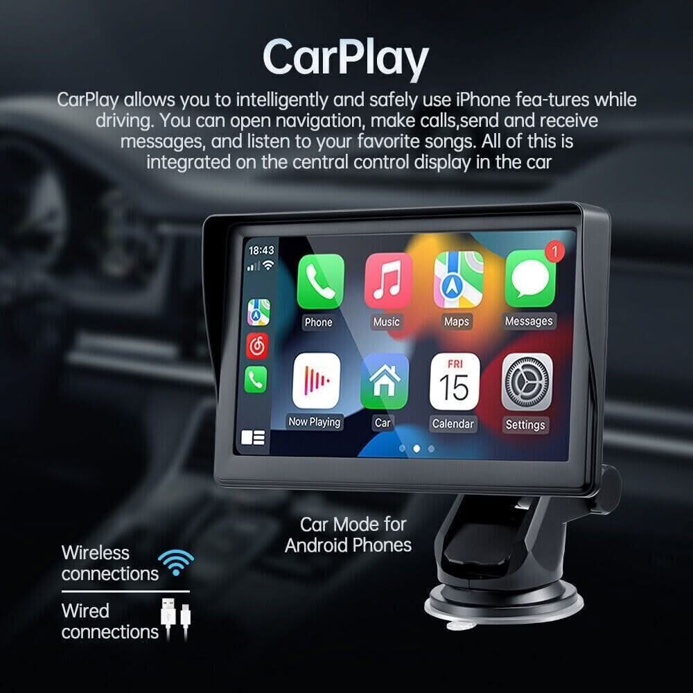 TouchScreen Smart CarPlay Stereo System